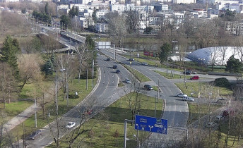 Obraz podglądu z kamery internetowej Hradec Králové - junction U soutoku